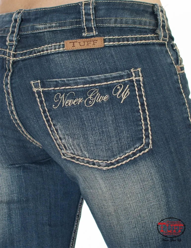 Women's Cowgirl Tuff Never Give Up Jeans